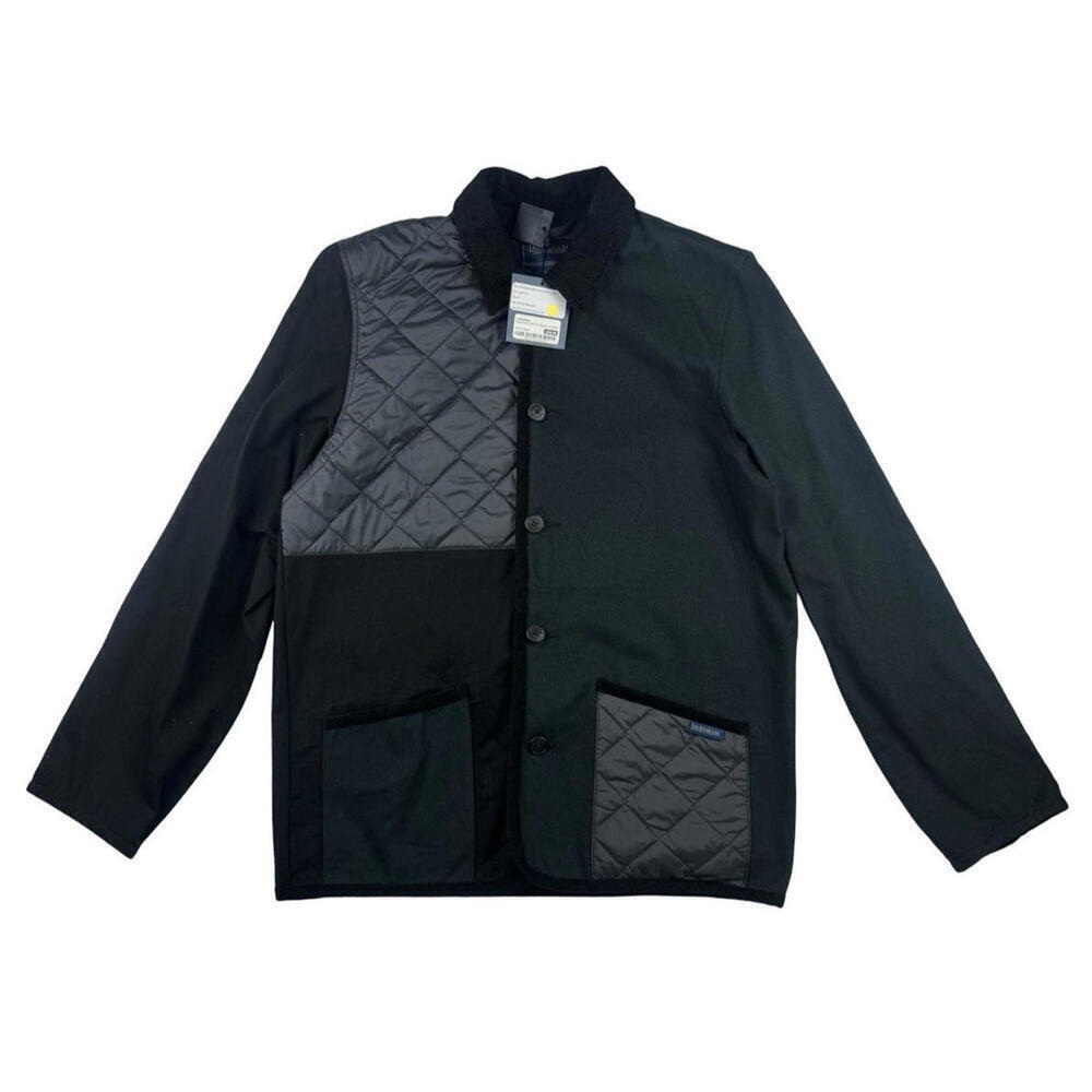 Lavenham Patchwork Worker Raydon Quilted Button-Up Jacket Size US 42
